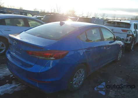2017 Hyundai Elantra Se из США, поврежденный, VIN KMHD74LF9HU330580